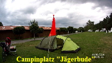 auf dem Campingplatz "Jägerbude"