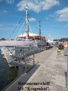 Restaurantschiff MS "Kragenhai"