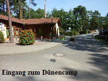 Eingang zum Dünencamp Karlhagen