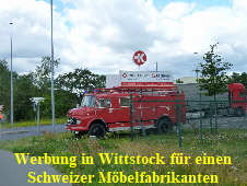 Oldtimerfeuerwehr in Wittstock