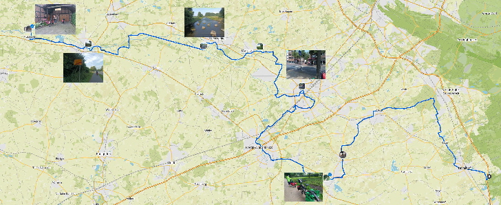 1. Etappe Einen - Hövelhof a 1. Etappe Einen - Hövelhof a