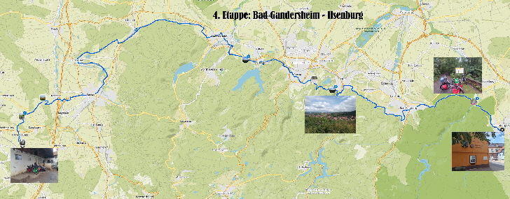 4. Etappe Bad Gandersheim - Ilsenburg a