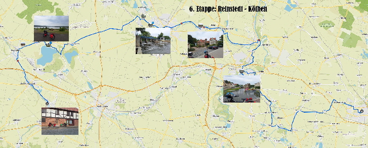 6. Etappe Reinstedt - Kthen a